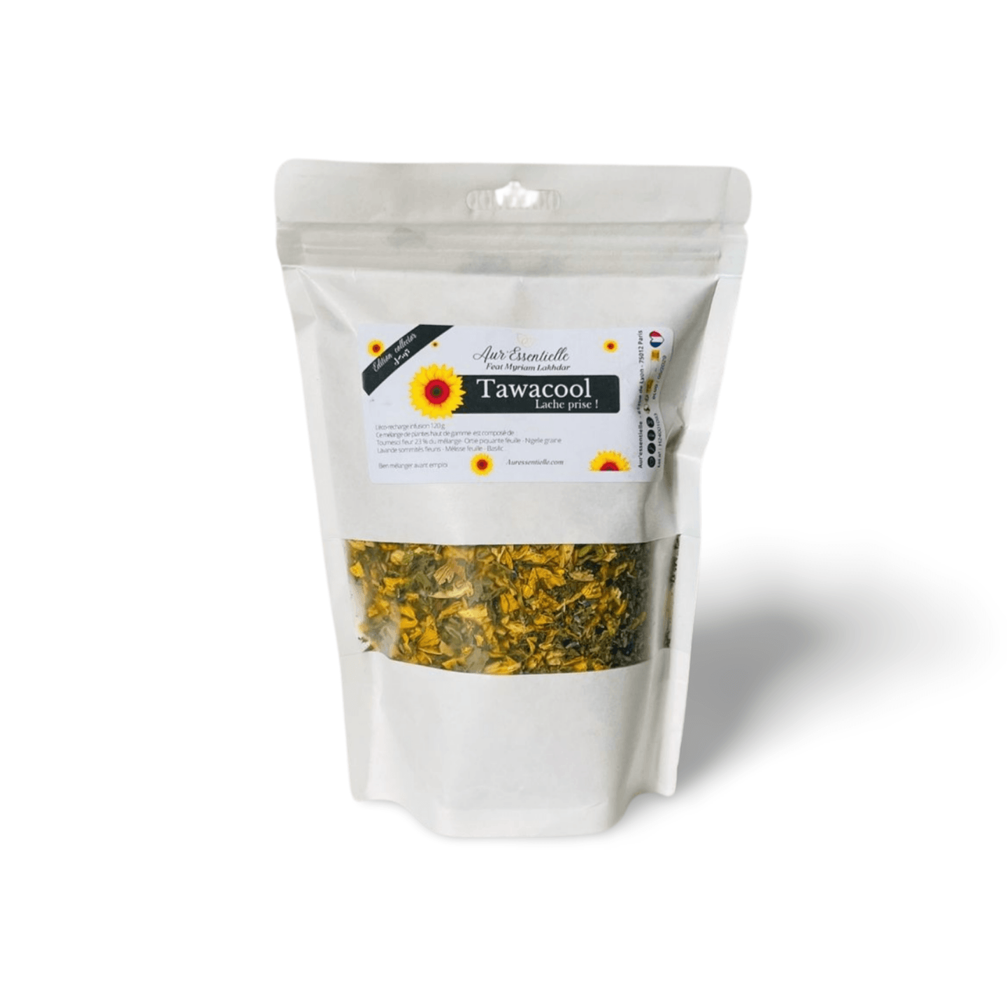 Eco- Recharge Tawacool - Lache-prise - 120 g ~ 140 tasses - - Aur'essentielle