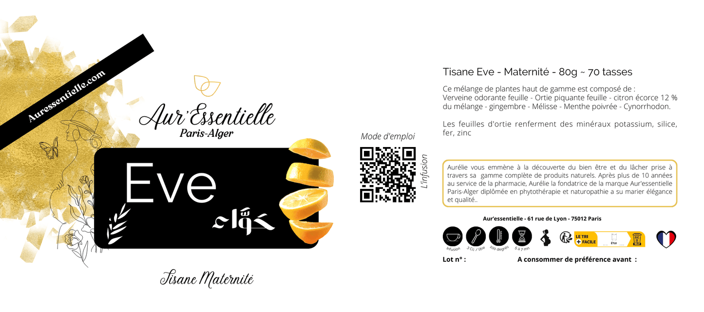 Eve - Maternité - 80 g ~ 70 tasses - Aur'essentielle