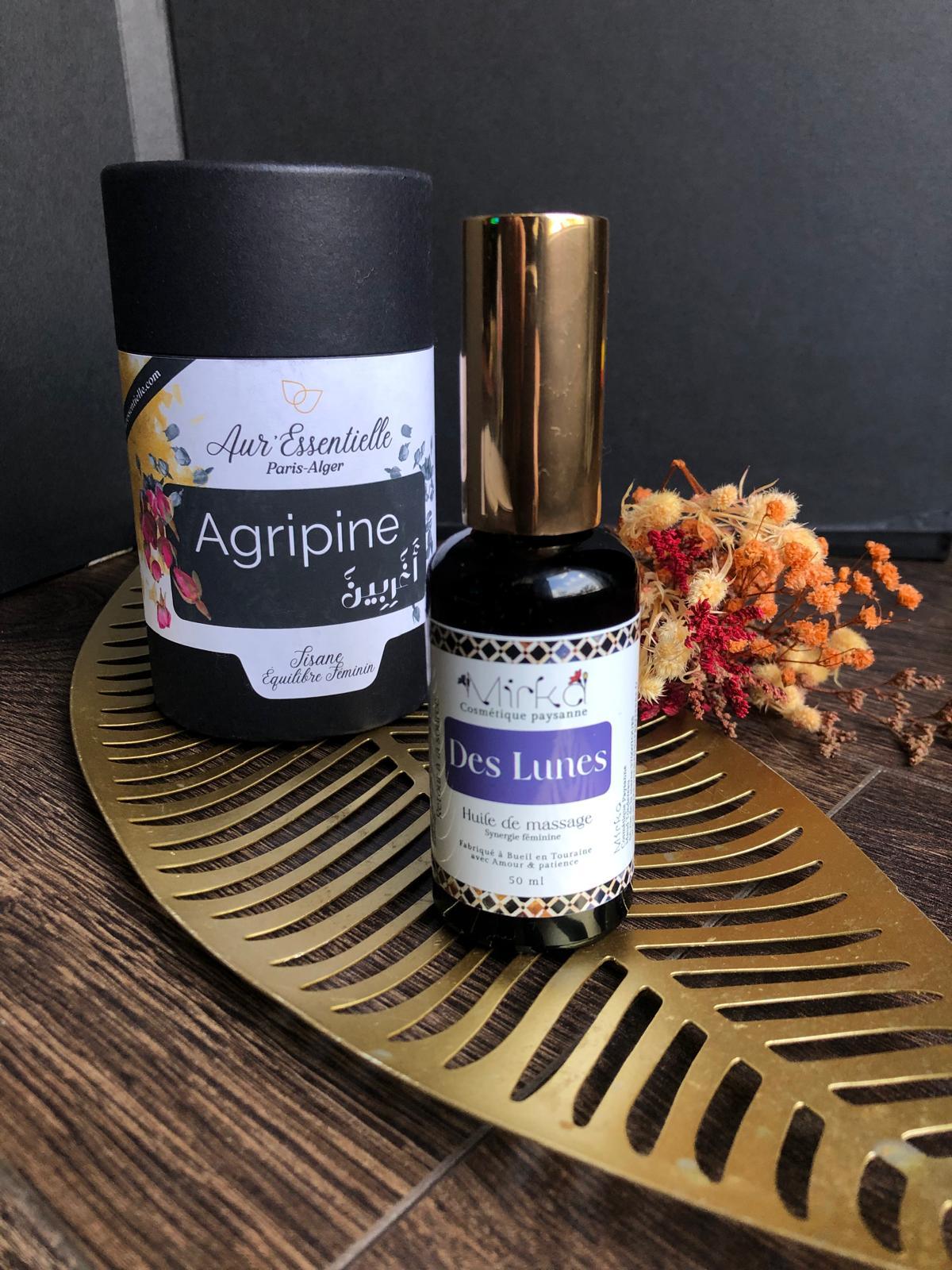 Coffret Bien-Être des Lunes – Cadeau Naturel et Féminin - Aur'essentielle