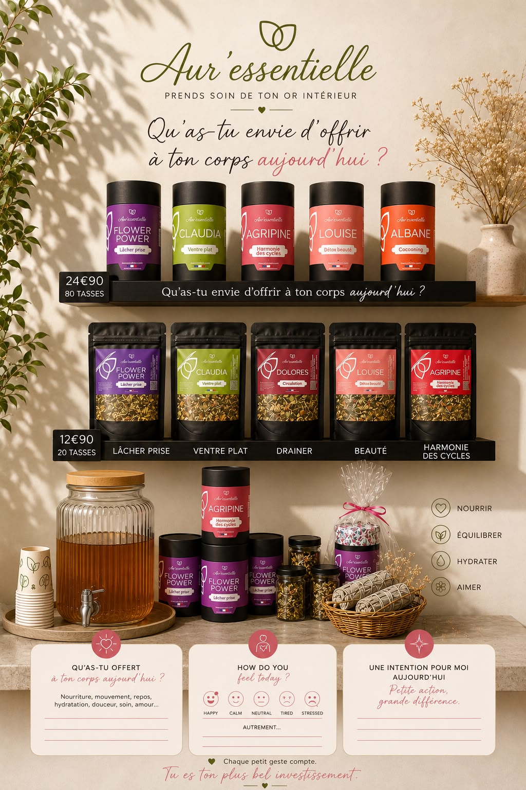 La gamme Aur'essentielle