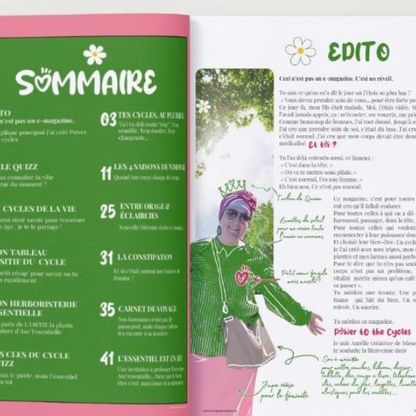Power to the Cycles – Le e-magazine féminin qui réveille ta vitalité naturelle