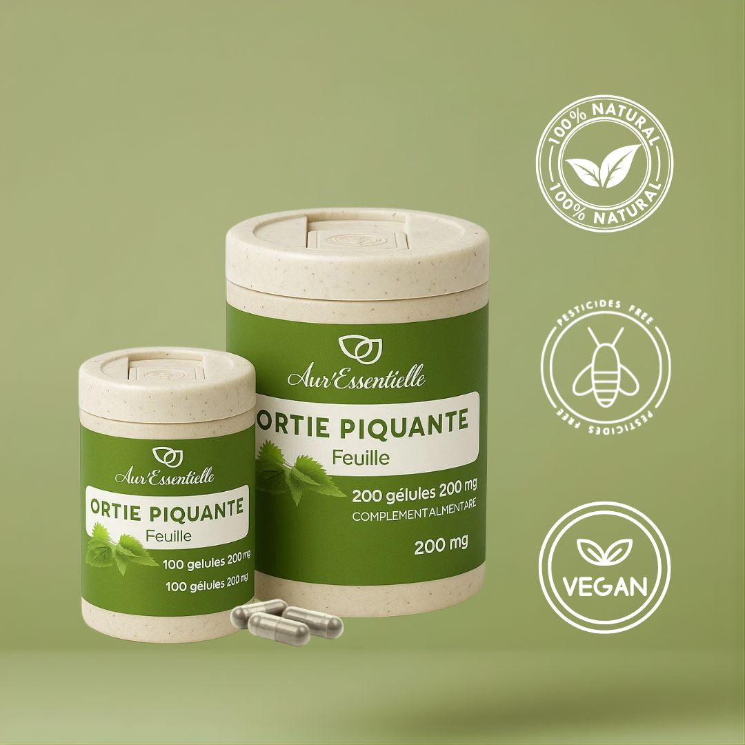 Cure ORTIE PIQUANTE  3 mois - Anti chûte cheveux & fortification